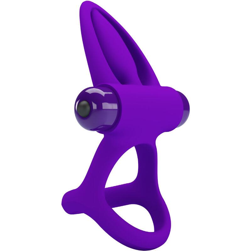VIBRATOR RING 10 VIBRACIJ VIOLET SILIKON