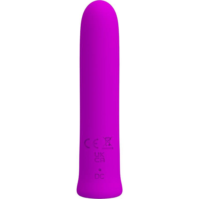 CURTIS MINI SUPER POWER VIBRATOR 12 VIOLET SILIKONSKIH VIBRACIJ