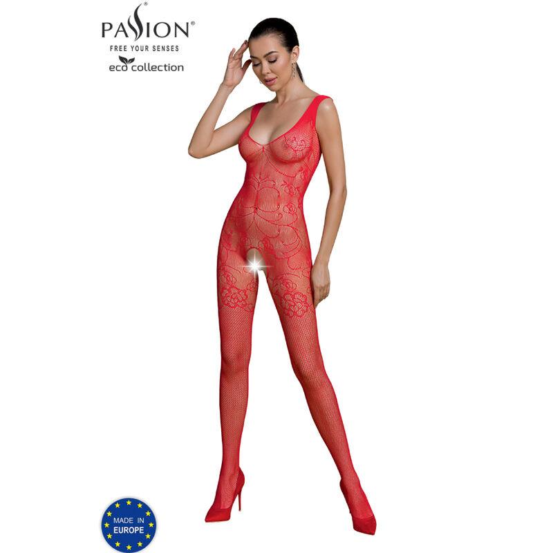 ECO COLLECTION BODYSTOCKING ECO BS012 BLACK