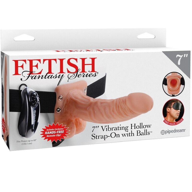 PODESIVI HARNES REMOTE CONTROL REALISTIČNI PENIS S TESTISIMA 17.8 CM