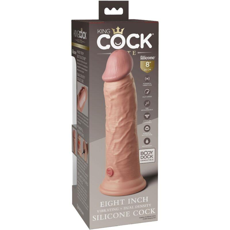 ELITE REALISTIČNI DILDO VIBRIRAJUĆI & SILIKON 20.3 CM