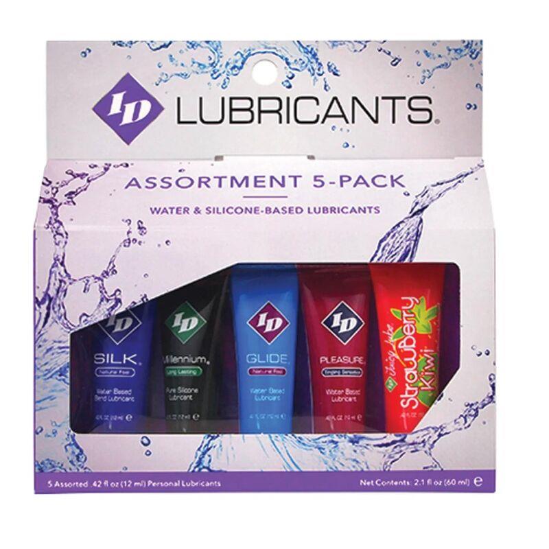 ASSORTED 5X LUBRICANT TUBE PACK 12 ML