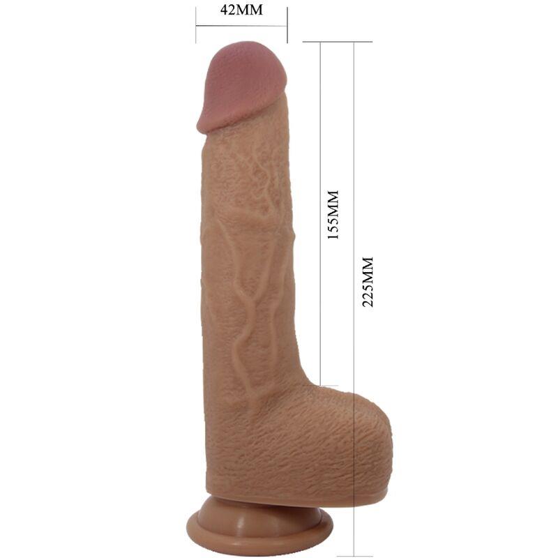 TOMMY REALISTIC DILDO VIBRATOR 22.5 CM