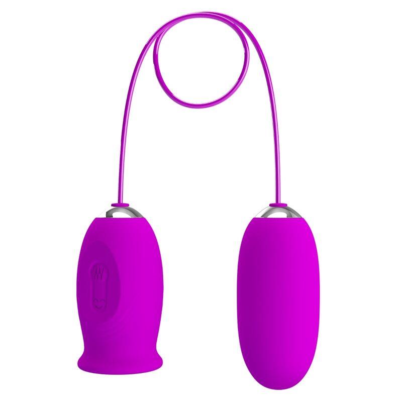 DAISY DUAL EGG RECHARGEABLE VIBRATOR PURPLE