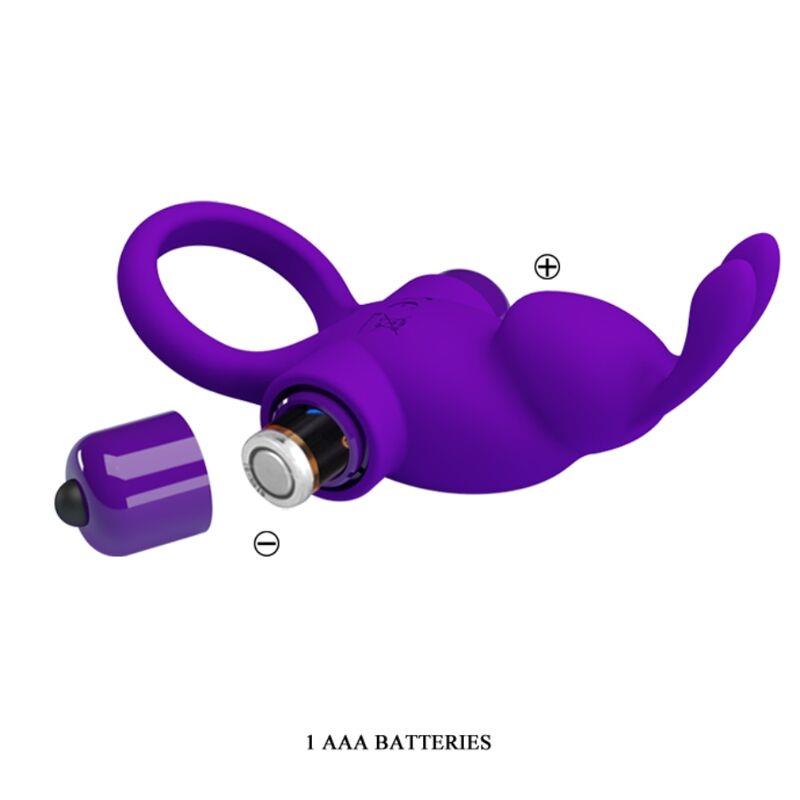 VIBRATOR RING I RABBIT ZA PURPLE PENIS