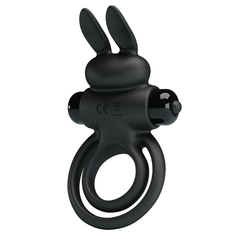 VIBRATOR III RABBIT RING FOR BLACK PENIS