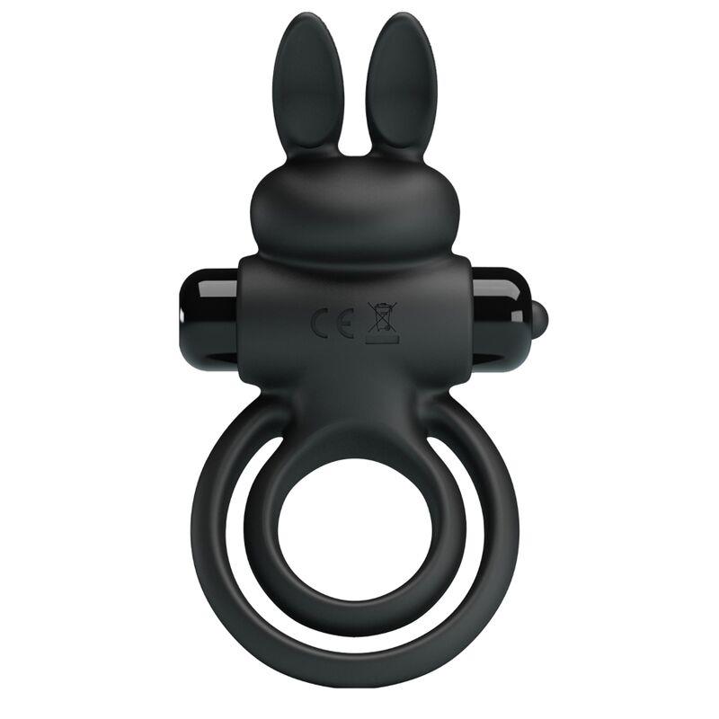 VIBRATOR III RABBIT RING FOR BLACK PENIS