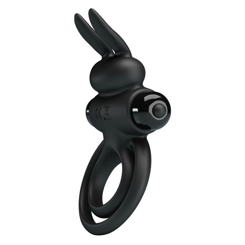 VIBRATOR III RABBIT RING FOR BLACK PENIS