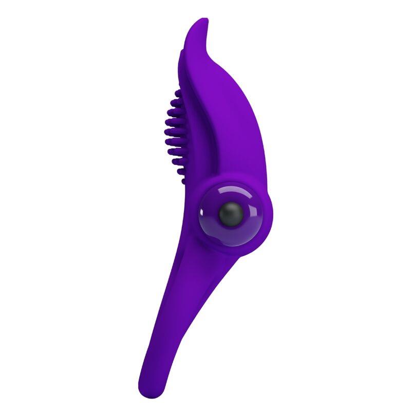 PURPLE VIBRATING PENIS RING