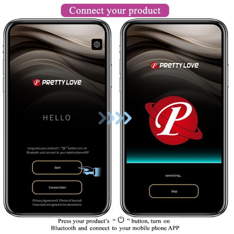 ELVIRA POLNILNE VIBRIRAJOČE KROGLE PURPURNI