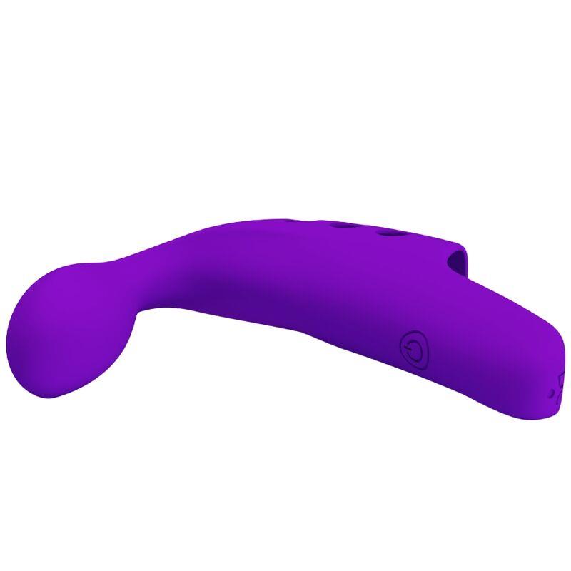 GORGON PURPLE RECHARGEABLE FINGER VIBRATOR