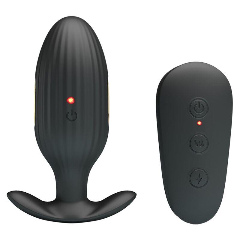 KELLY PLUG ANAL RECHARGEABLE VIBRATOR BLACK