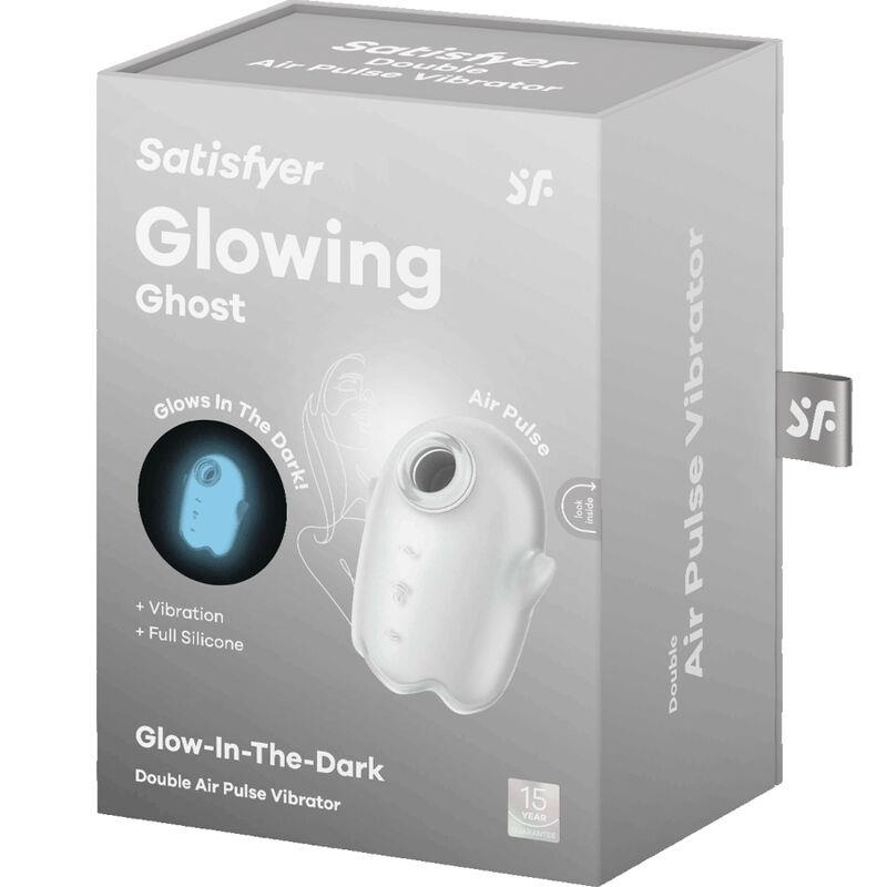 GLOWING GHOST ZRAČNI PULZ & VIBRATOR RUMEN
