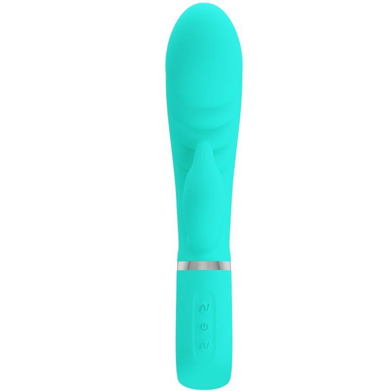 PRESCOTT MULTIFUNKCIONALNI G-SPOT VIBRATOR AQUA GREEN