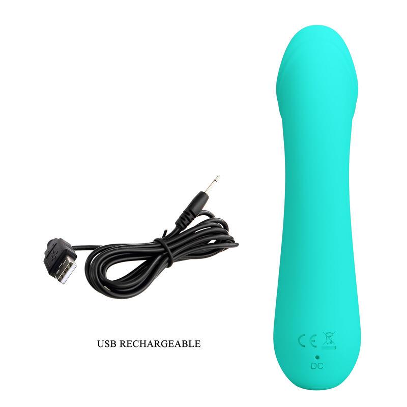 CETUS POLNILNI VIBRATOR AQUA ZELEN