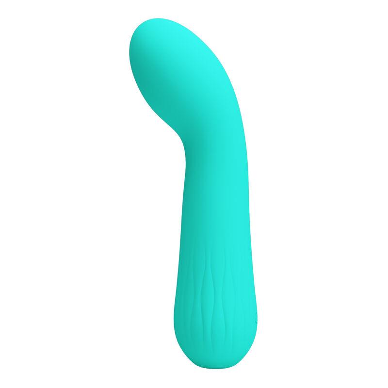 FAUN RECHARGEABLE VIBRATOR AQUA GREEN