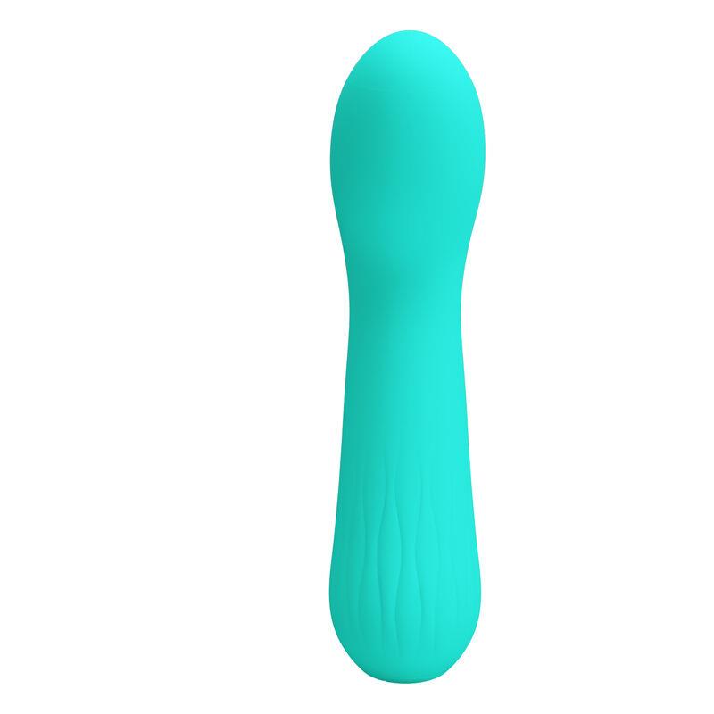 FAUN RECHARGEABLE VIBRATOR AQUA GREEN