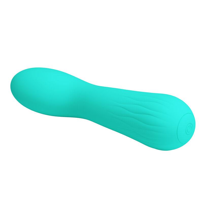 FAUN RECHARGEABLE VIBRATOR AQUA GREEN