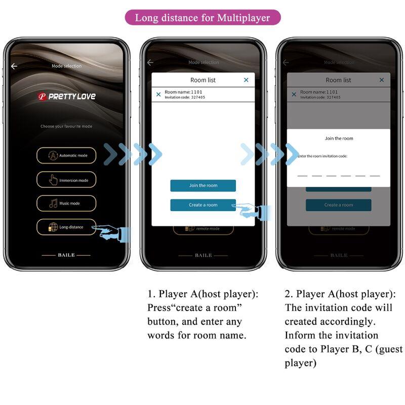CATALINA VIBRATOR APLIKACIJA DALJINSKO UPRAVLJANJE LJUBIČASTA