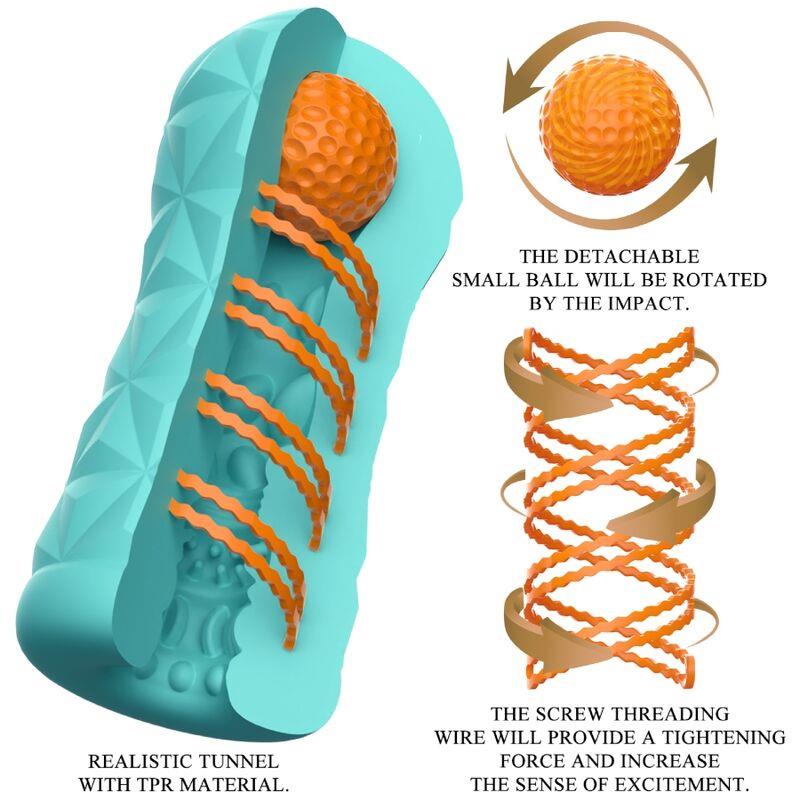 VICTORIA CASPAR MASTURBATOR AQUA GREEN