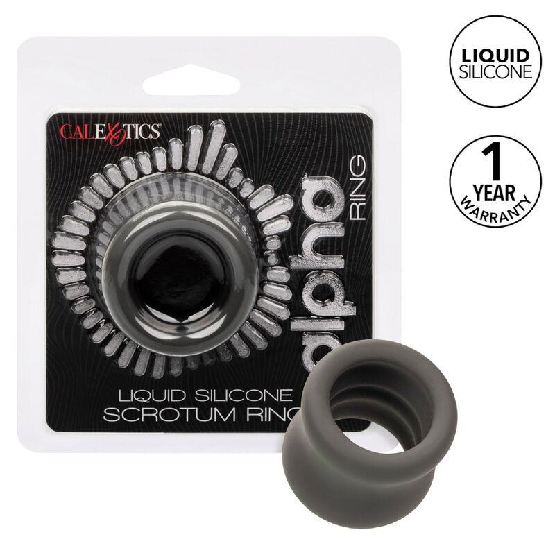 ALPHA SCROTUM STRETCHING RING BLACK