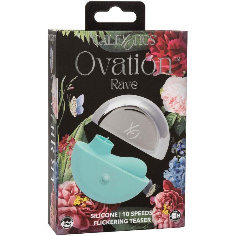 OVATION RAVE STIMULATOR AQUA GREEN
