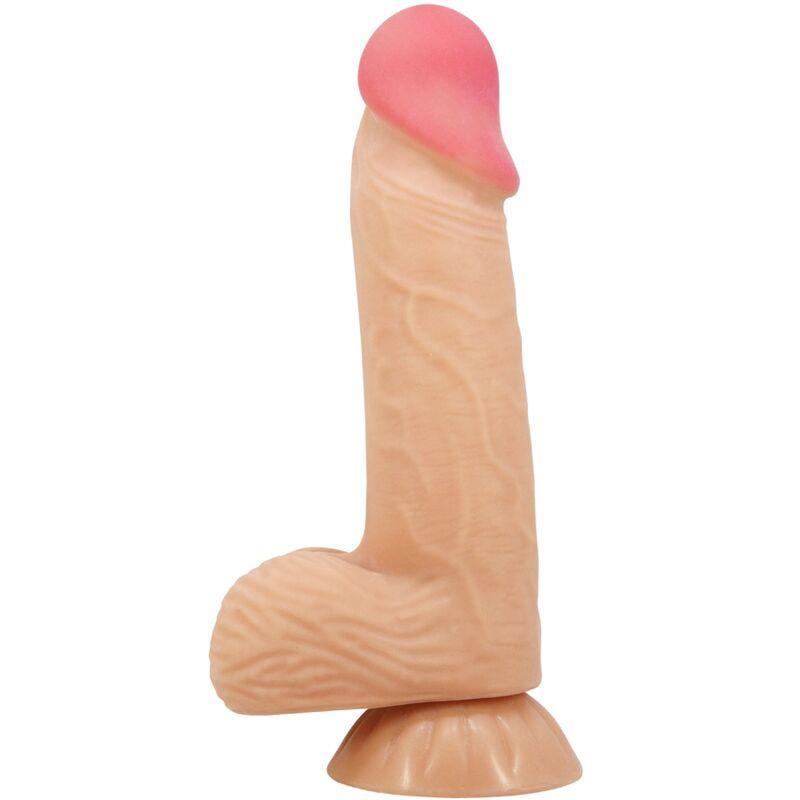 SERIJA SLIDING SKIN REALISTIČNI DILDO S CUPOM ZA USISAVANJE 20.6 CM