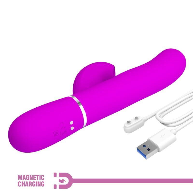 PERLITA MULTIFUNCTION 3 IN 1 G-SPOT VIBRATOR VIOLET