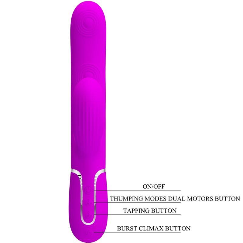 PERLITA MULTIFUNCTION 3 IN 1 G-SPOT VIBRATOR VIOLET