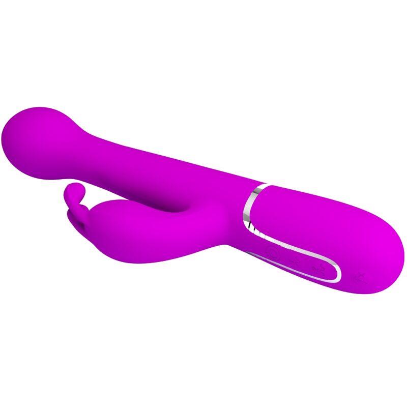 DEJON RABBIT VIBRATOR 3 U 1 MULTIFUNKCIONALNI LJUBIČASTI