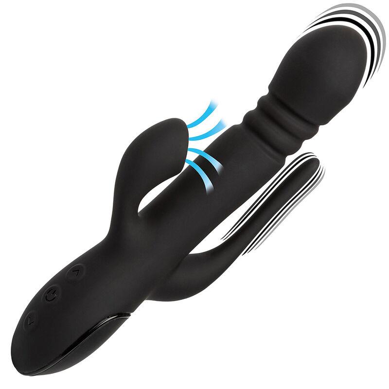 VIBRATOR TRIPLE EUPHORIA BLACK