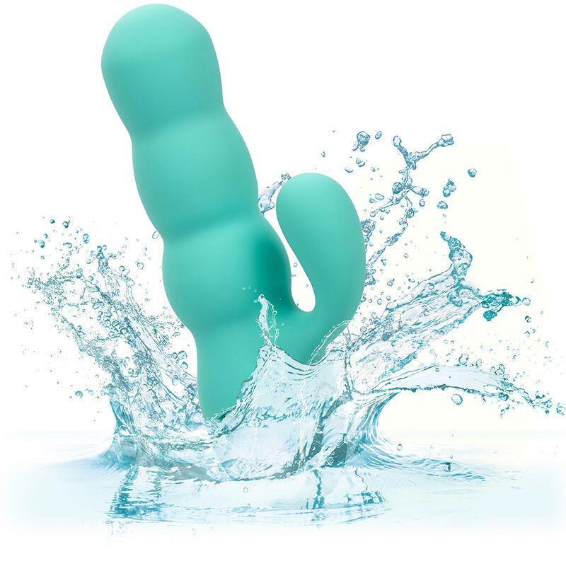 DEL MAR DIVA VIBRATOR RABBIR AQUA GREEN BY CALIFORNIA DREAMING