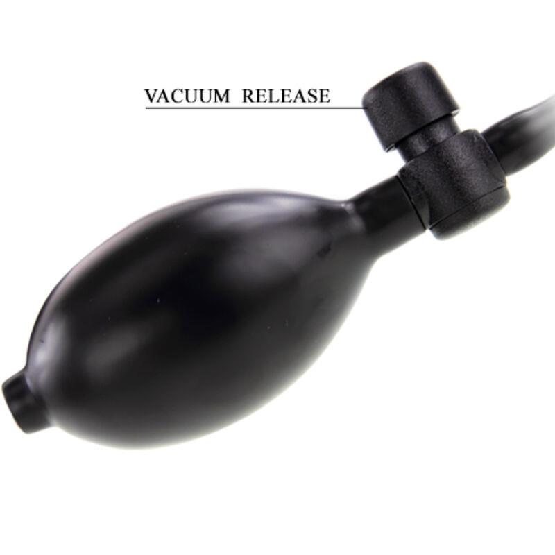 INFLATABLE REALISTIC DILDO WITH SUCTION CUP 15 CM