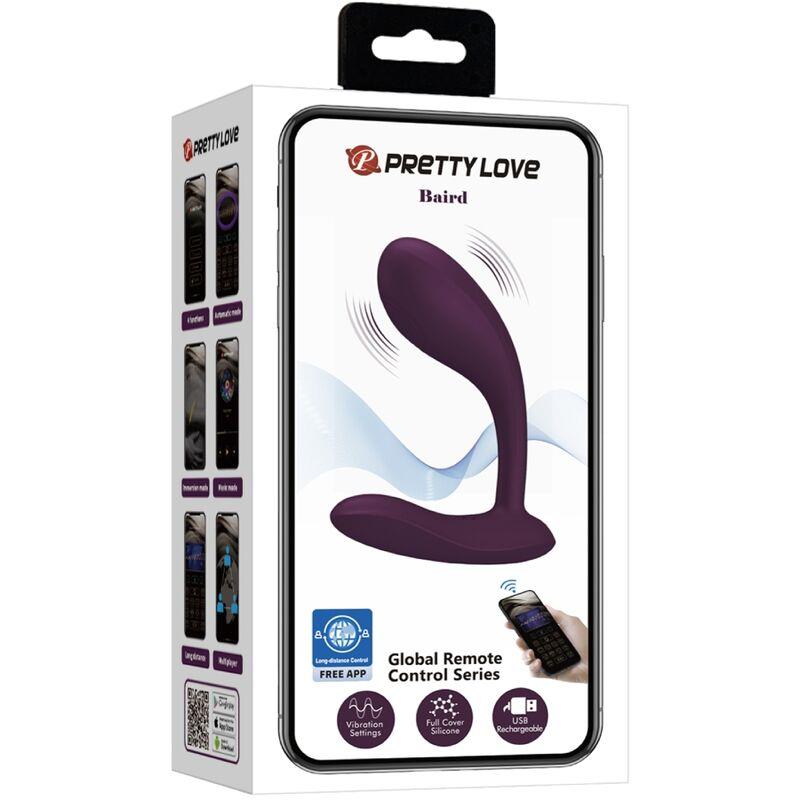 BAIRD G-SPOT 12 VIBRATIONS RECHARGEABLE LILA APP