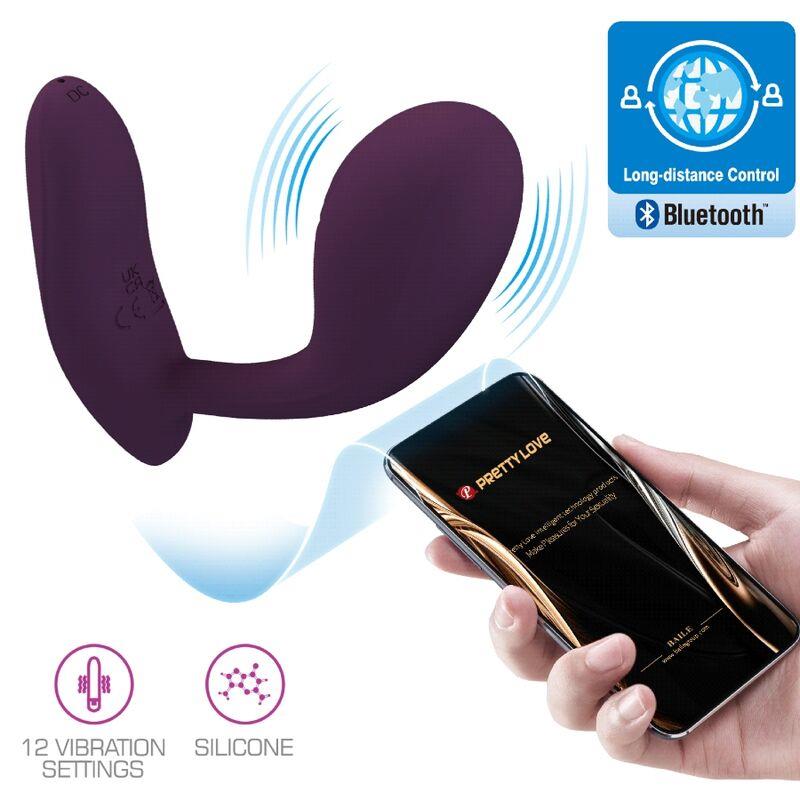 BAIRD G-SPOT 12 VIBRATIONS RECHARGEABLE LILA APP