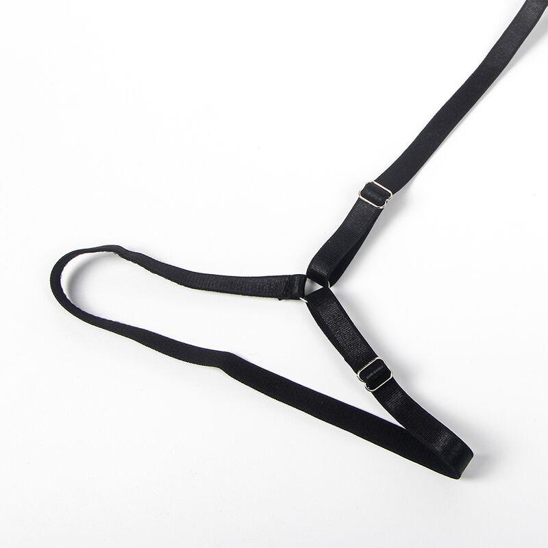 LACE BODY POLICE COSTUME BLACK S/M