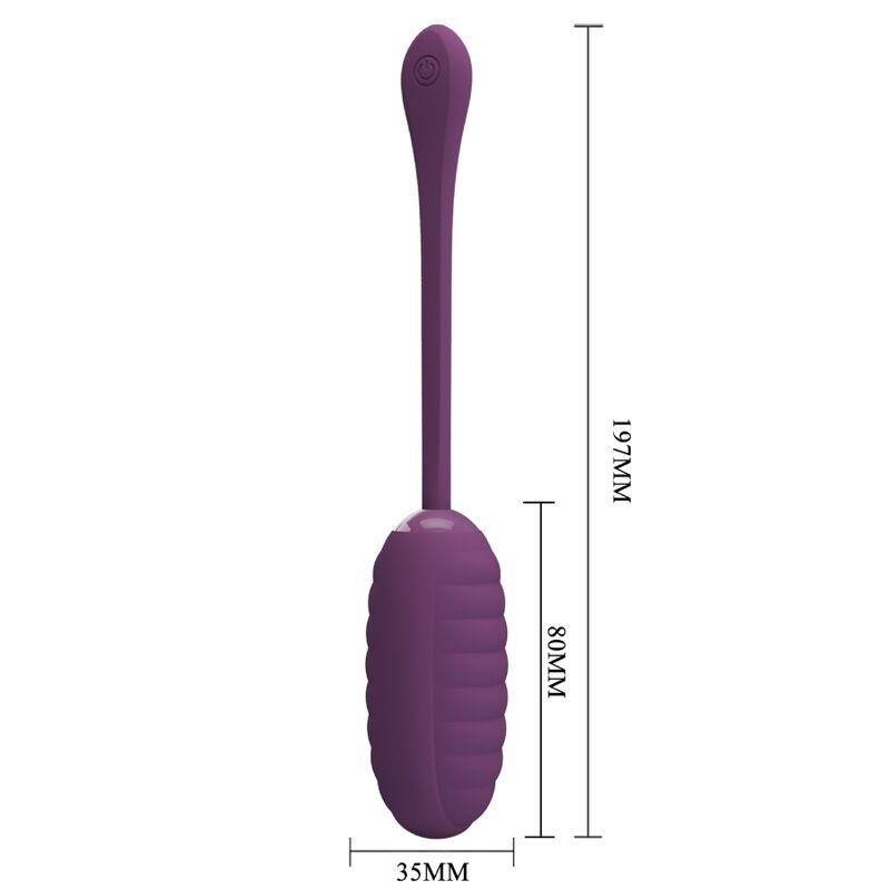 CASPER PURPLE RECHARGEABLE VIBRATING EGG