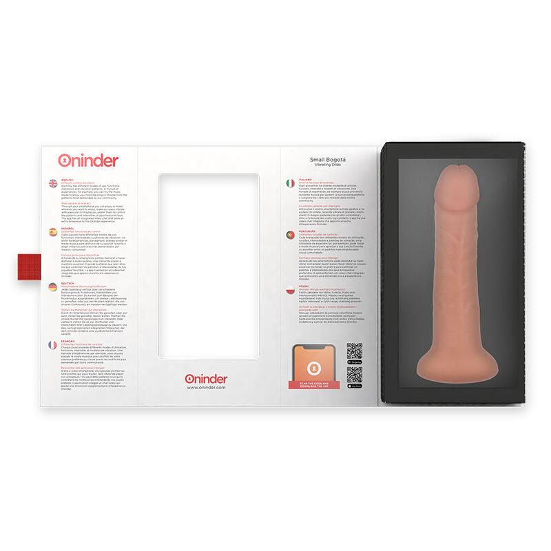 SMALL BOGOTÁ VIBRATOR DILDO 9 BRZINA PRIRODNO 17.5 CM -O- 4 CM - BESPLATNA APLIKACIJA