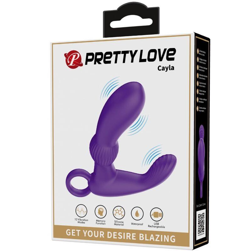 CAYLA ANAL VIBRATOR MASSAGER LILA