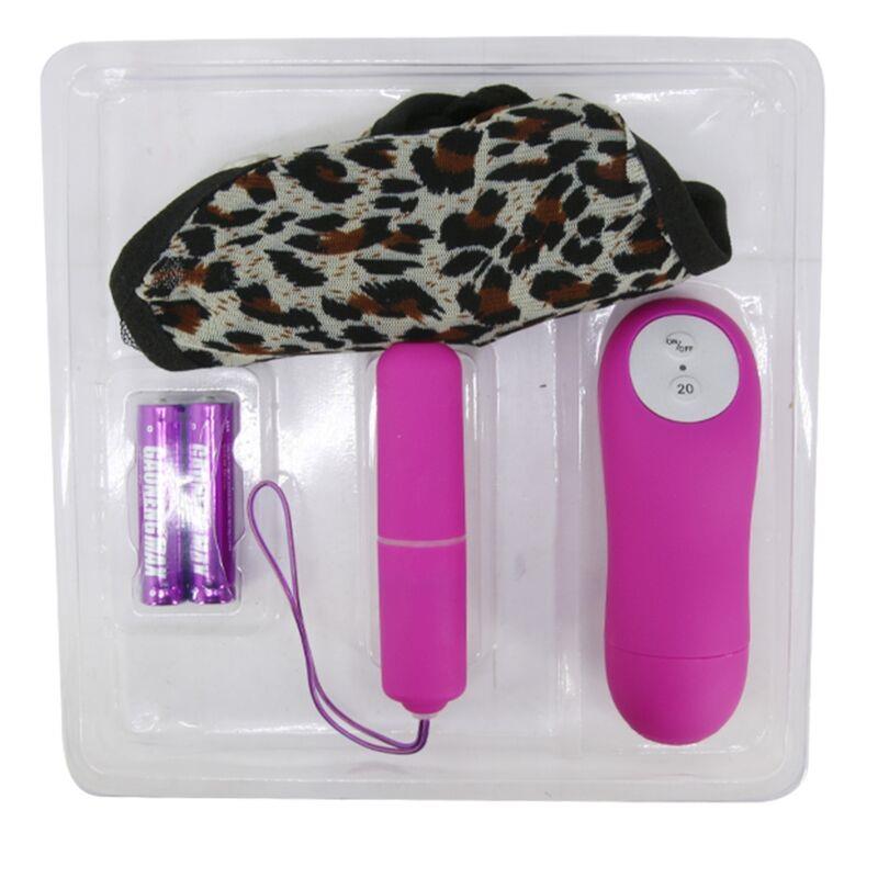 THONG WITH VIBRATING BULLET AND CONTROL PURPLE