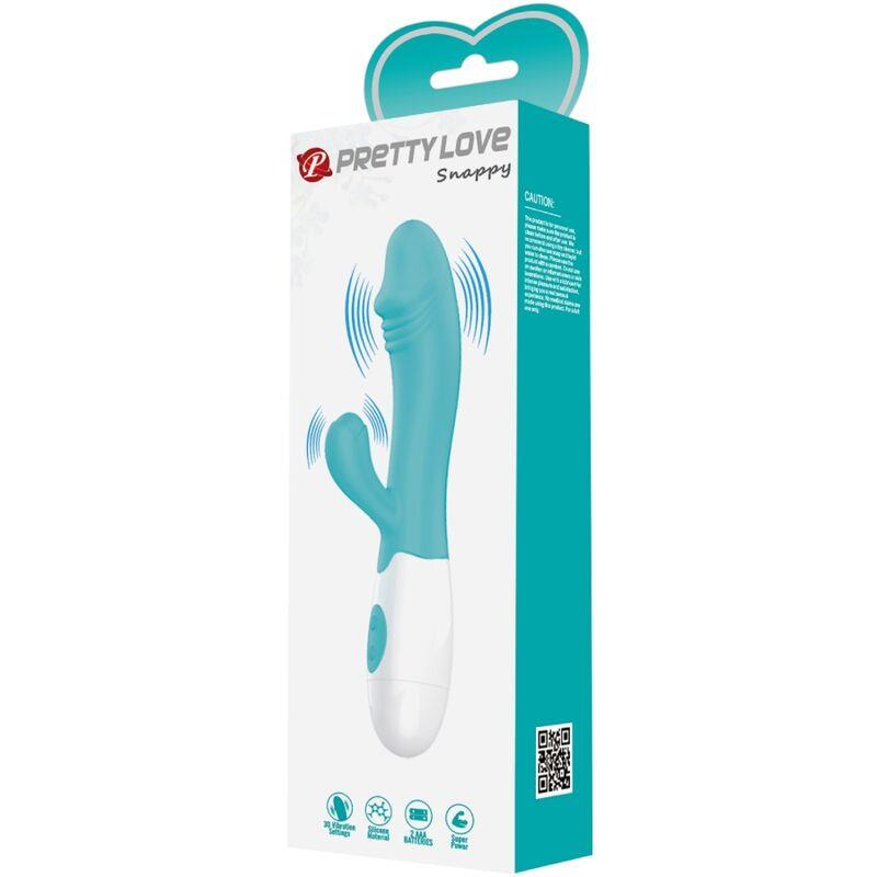 SNAPPY G-SPOT VIBRATOR AQUA GREEN