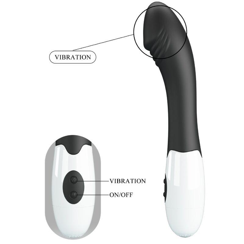 ELEMENTAL G-SPOT VIBRATOR 30 NAČINOV ČRN