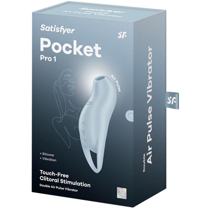 POCKET PRO 1 STIMULATOR KLITORISA SVETLO MODRA