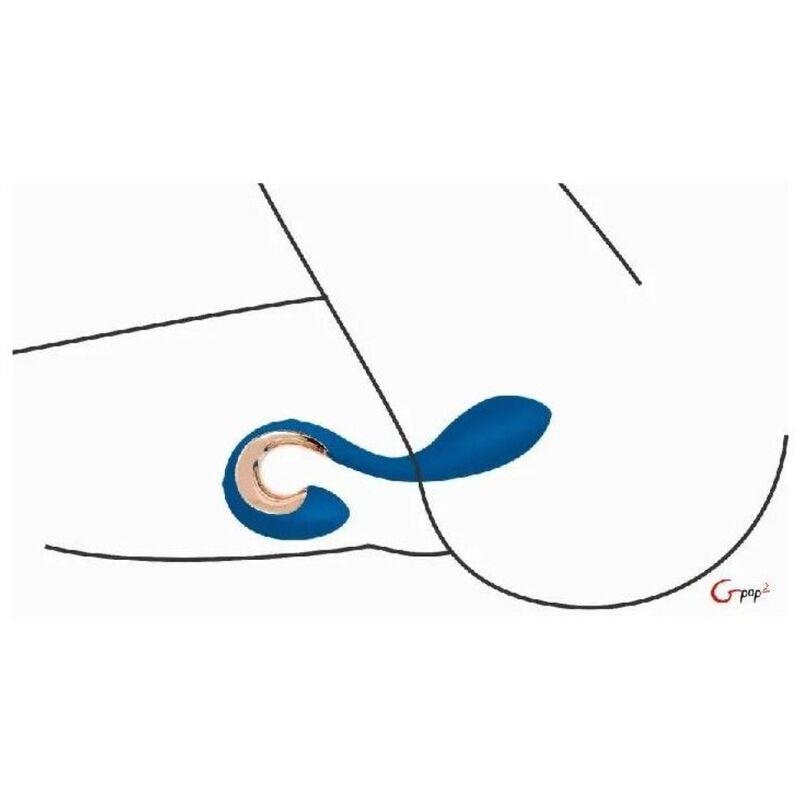 GPOP 2 G I P TOČKA VIBRATOR INDIGO PLAVA