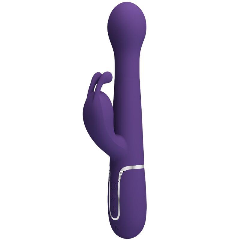 DEJON RABBIT VIBRATOR 3 U 1 MULTIFUNKCIJA LJUBIČASTA