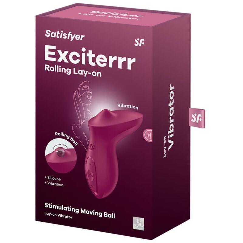 EXCITERRR LAY-ON CLITORIS BERRY VIBRATOR