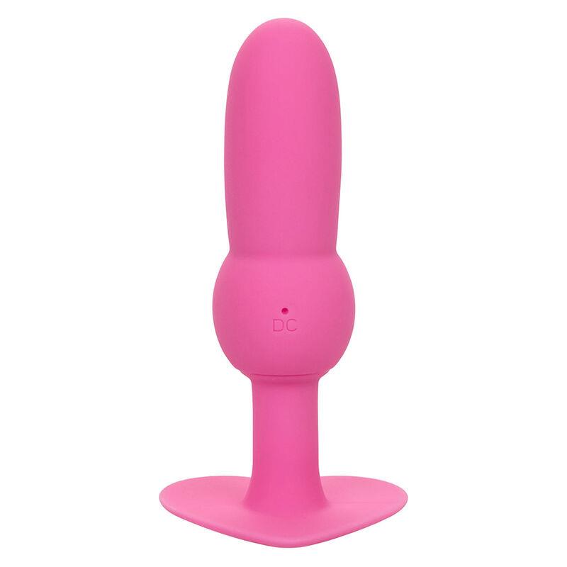 FIRST TIME ANAL PLUG BEADED PROBE 10 VIBRATIONS PINK