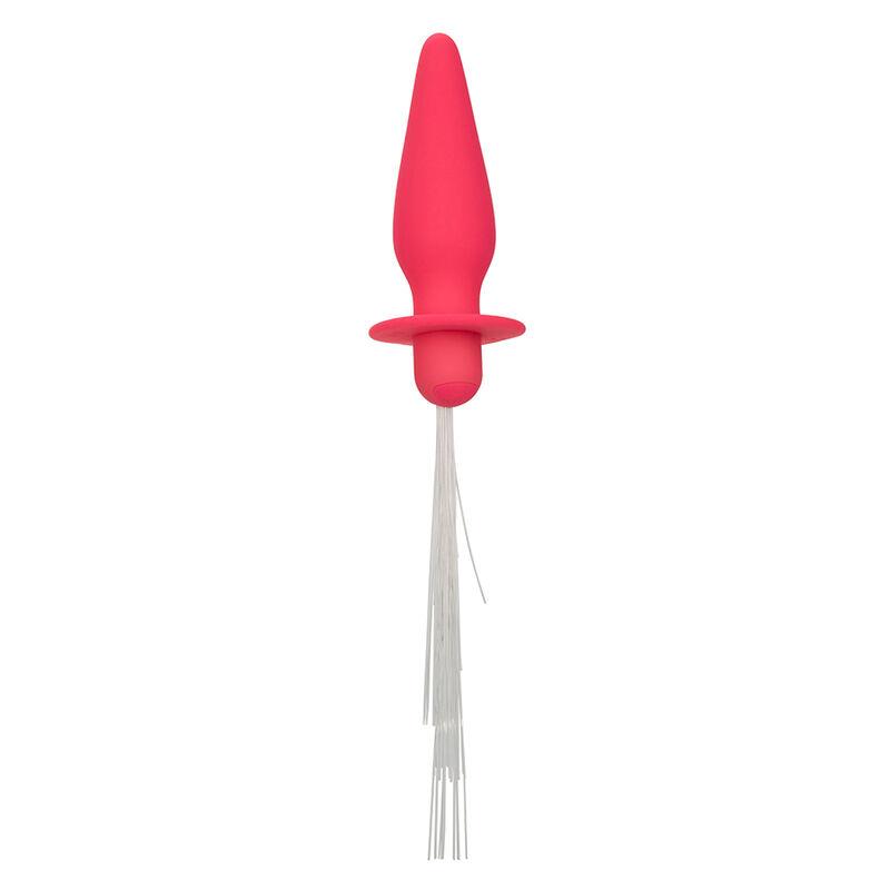 SOUTHERN LIGHTS LIGHT UP ANAL PLUG 10 VIBRATIONS SILICONE PINK