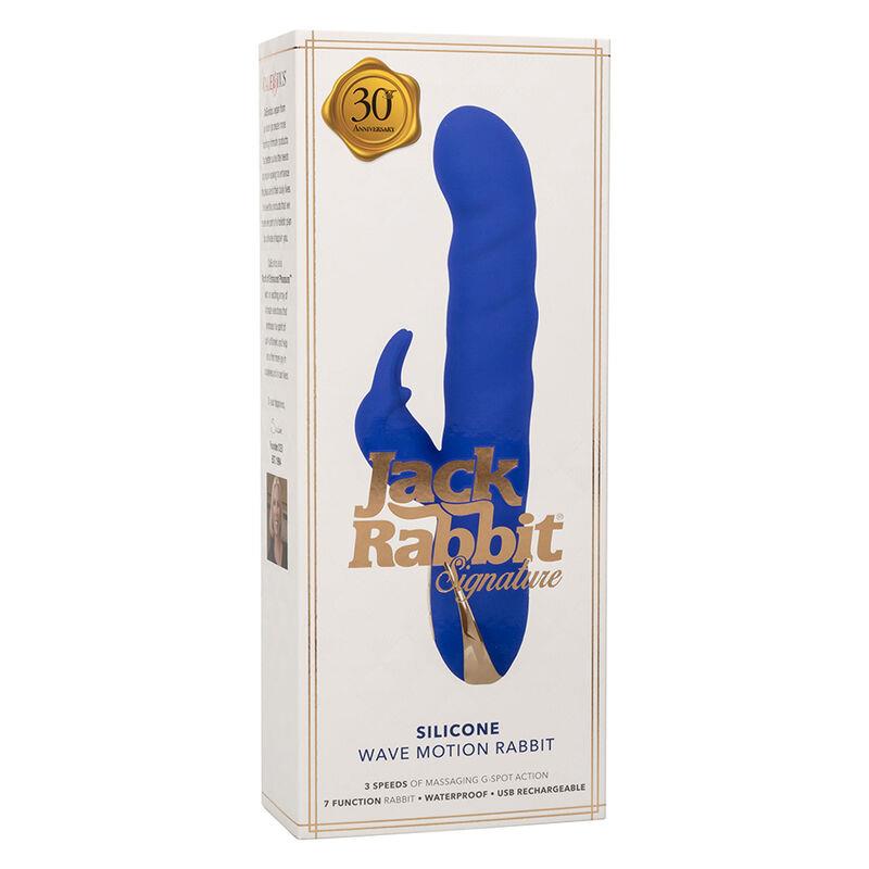 JACK RABBIT VIBRATOR WAVE MOTION BLUE