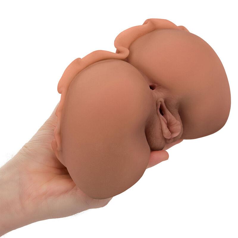 THE HOMECOMING QUEEN DOUBLE REALISTIC MASTURBATOR CARAMEL